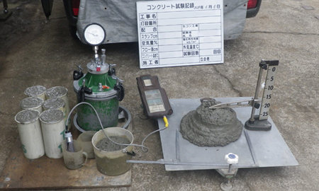 現場代行試験の様子